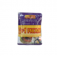 Lee Kum Kee Soup Base For Seafood Hot Pot 5+1 50g 